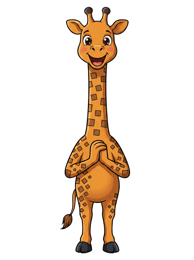Jenny the Giraffe, GiraffePaper's mascot